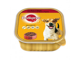Imagen del producto Pedigree perro buey-hig tarrina 20x300g