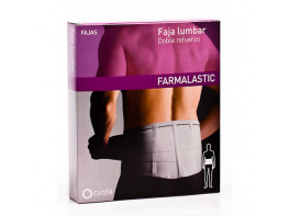 Imagen del producto FAJA FARMALASTIC LUMBAR REFORZADA T/2
