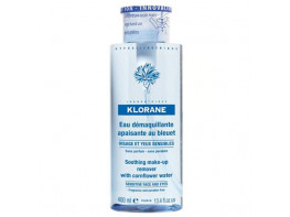Imagen del producto Klorane Agua desmaquillante cara y ojos al aciano 400ml