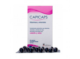 Imagen del producto CAPICAPS CABELLO Y UÑAS 60 CAPSULAS