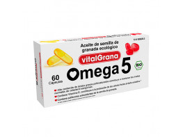 Imagen del producto Vitalgrana Aceite granada omega 5 60 cápsulas