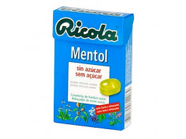 Imagen del producto RICOLA CARAMELOS MENTOL  S/A 50 G.