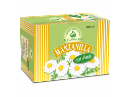 Imagen del producto El Naturalista infusión manzanilla con anis 20 sobres