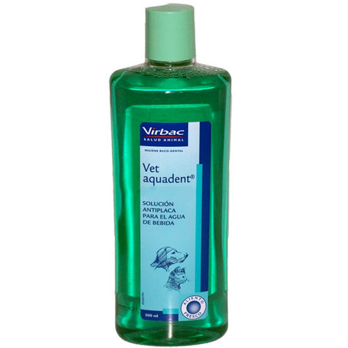 Imagen de Vet aquadent antiplaca 500ml azul