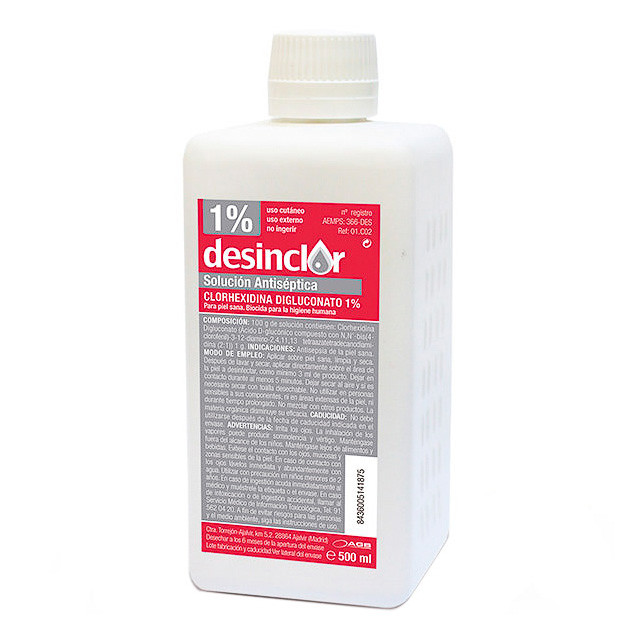 Imagen de Desinclor Desinclor solucion antiseptica 500ml