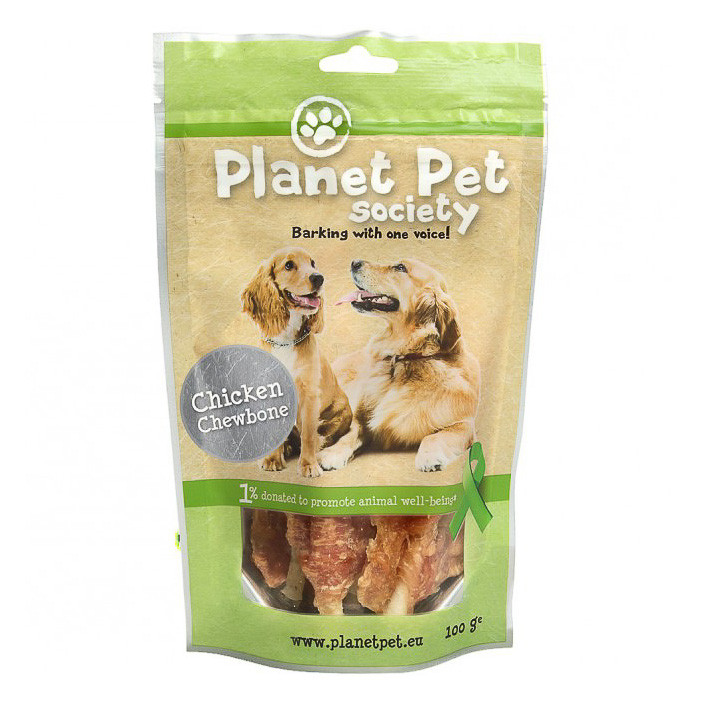 Imagen de Planet Pet snack chewbone pollo 100g