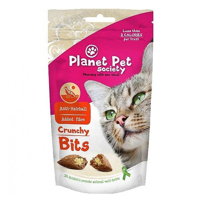 Imagen de Planet Pet gato bites anti hairball 40gr