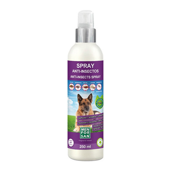 Imagen de Menforsan spray anti-insectos margosa, geranil, lavanda 250ml