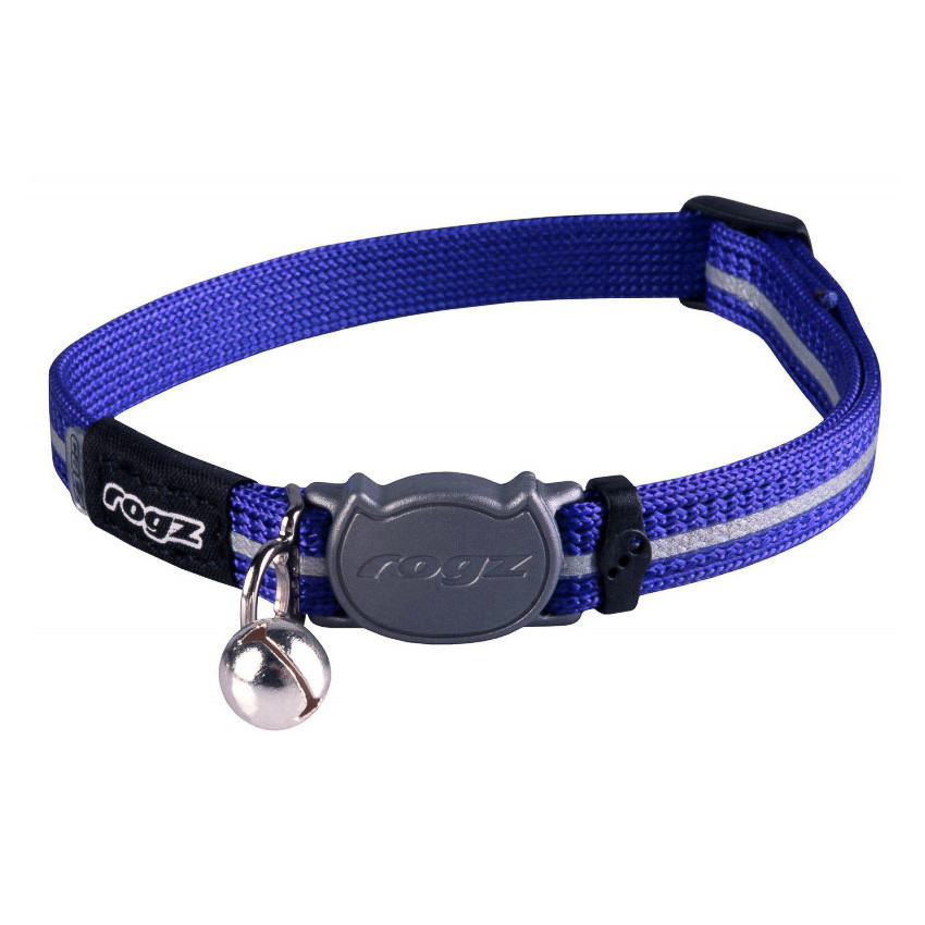 Imagen de Rogz collar para gato azul alleycat