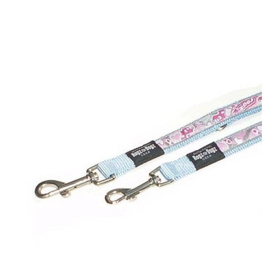 Imagen de Rogz correa multiposición pink hearts armed response