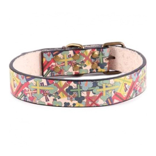 Imagen de Ubrique correa diseño cruces talla talla m 2x120 cm