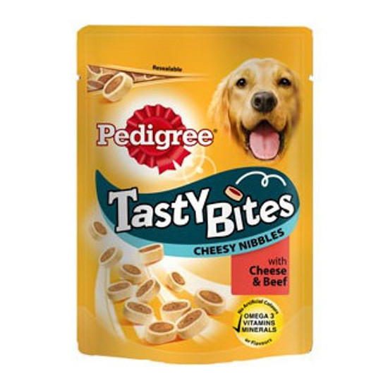 Imagen de Pedigree tasty cheesy bites 140g (x6)