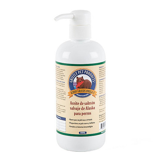 Imagen de Grizzly Aceite de salmón 500ml