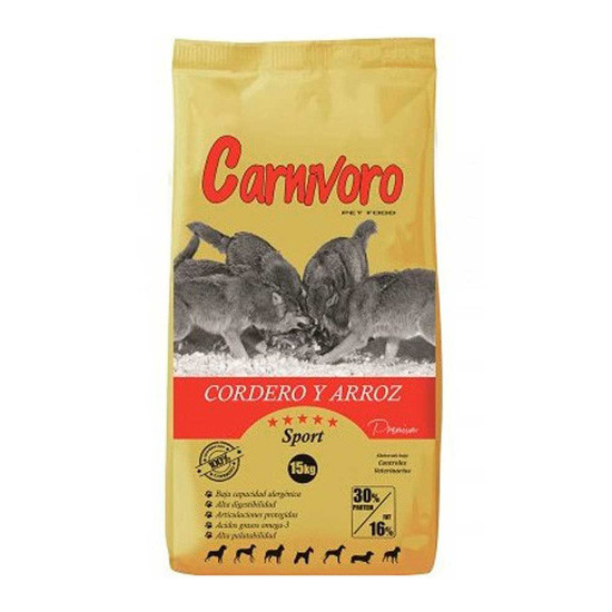 Imagen de Carnívoro Carnívoro cordero y arroz 15kg