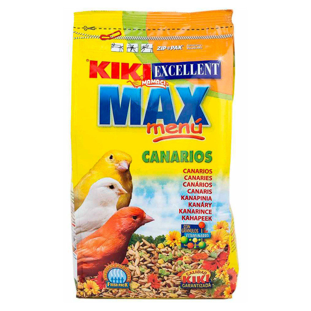 Imagen de Kiki max menu canarios 500g
