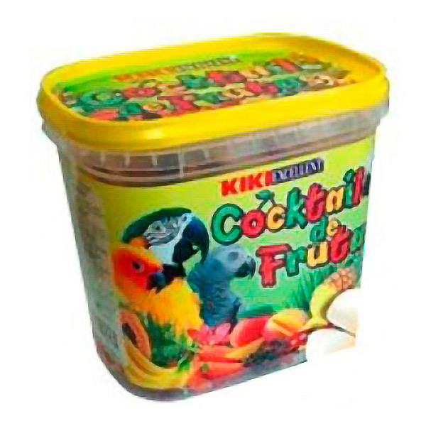 Imagen de Kiki cocktel de frutas para loros bote 300g