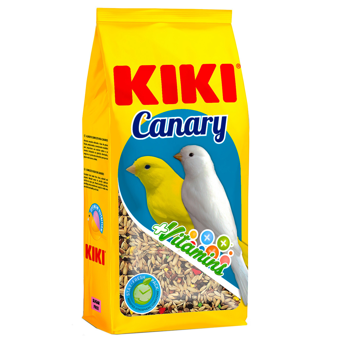 Imagen de Kiki Bolsas alimento canarios con alpiste 1kg
