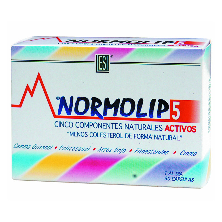 Imagen de Normolip 5  30 capsulas 720mg trepatdiet