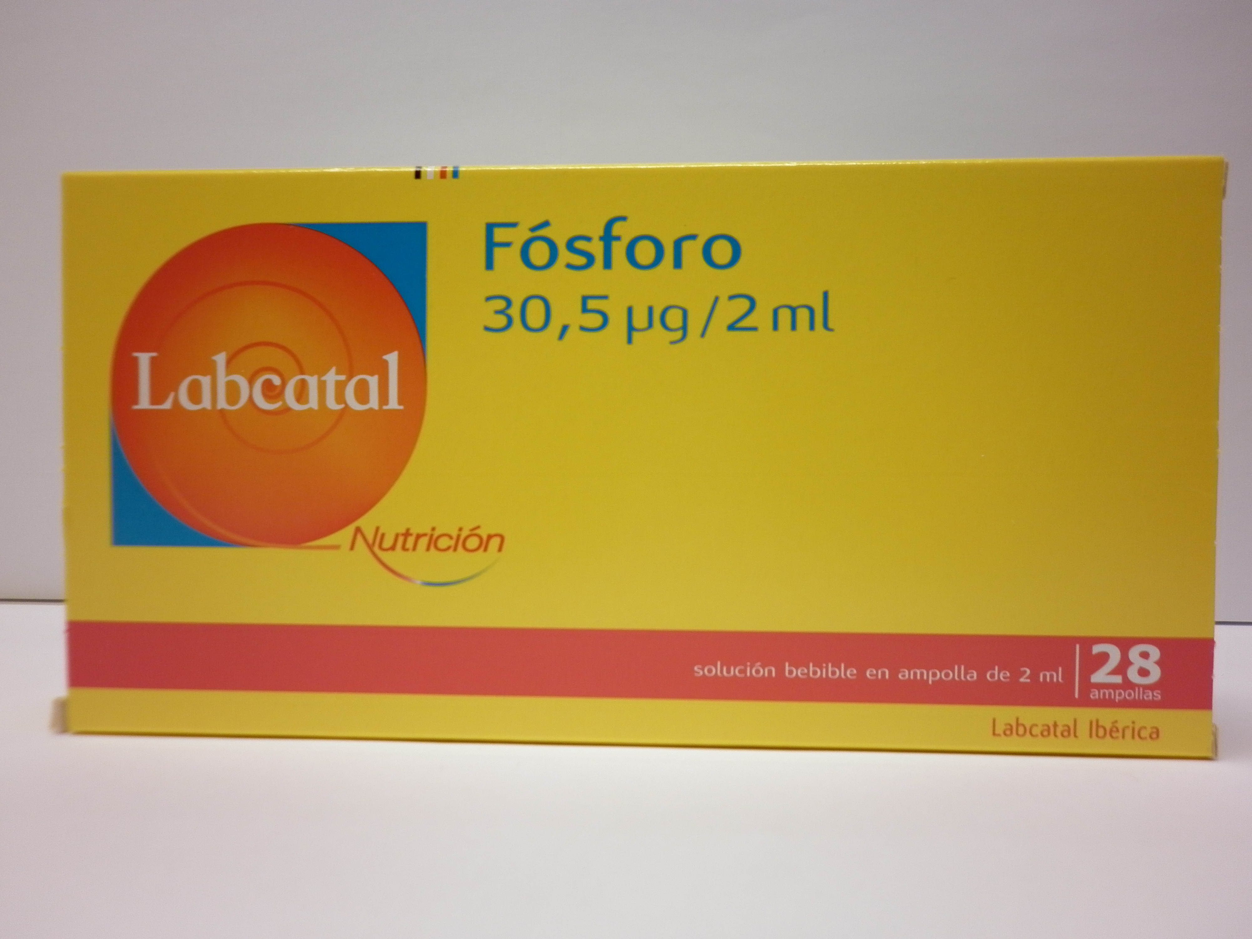 Imagen de LABCATAL 15 FOSFORO 28 AMPOLLAS