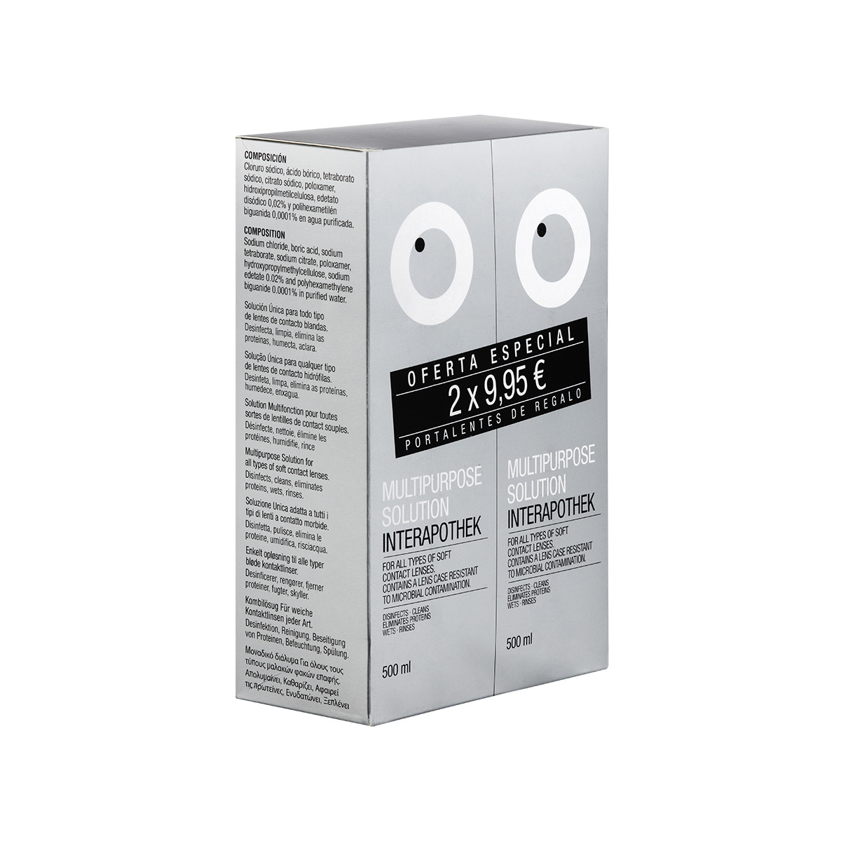 Imagen de Interapothek duplo solución única 500ml