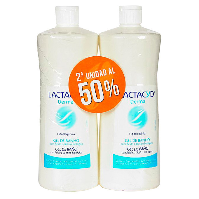 Imagen de Lactacyd derma 1 litro x 2u 2ªu 50%dto