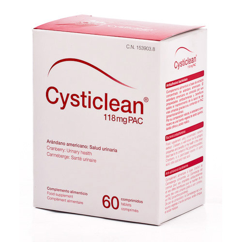Imagen de CYSTICLEAN 240 MG 60 CAPSULAS