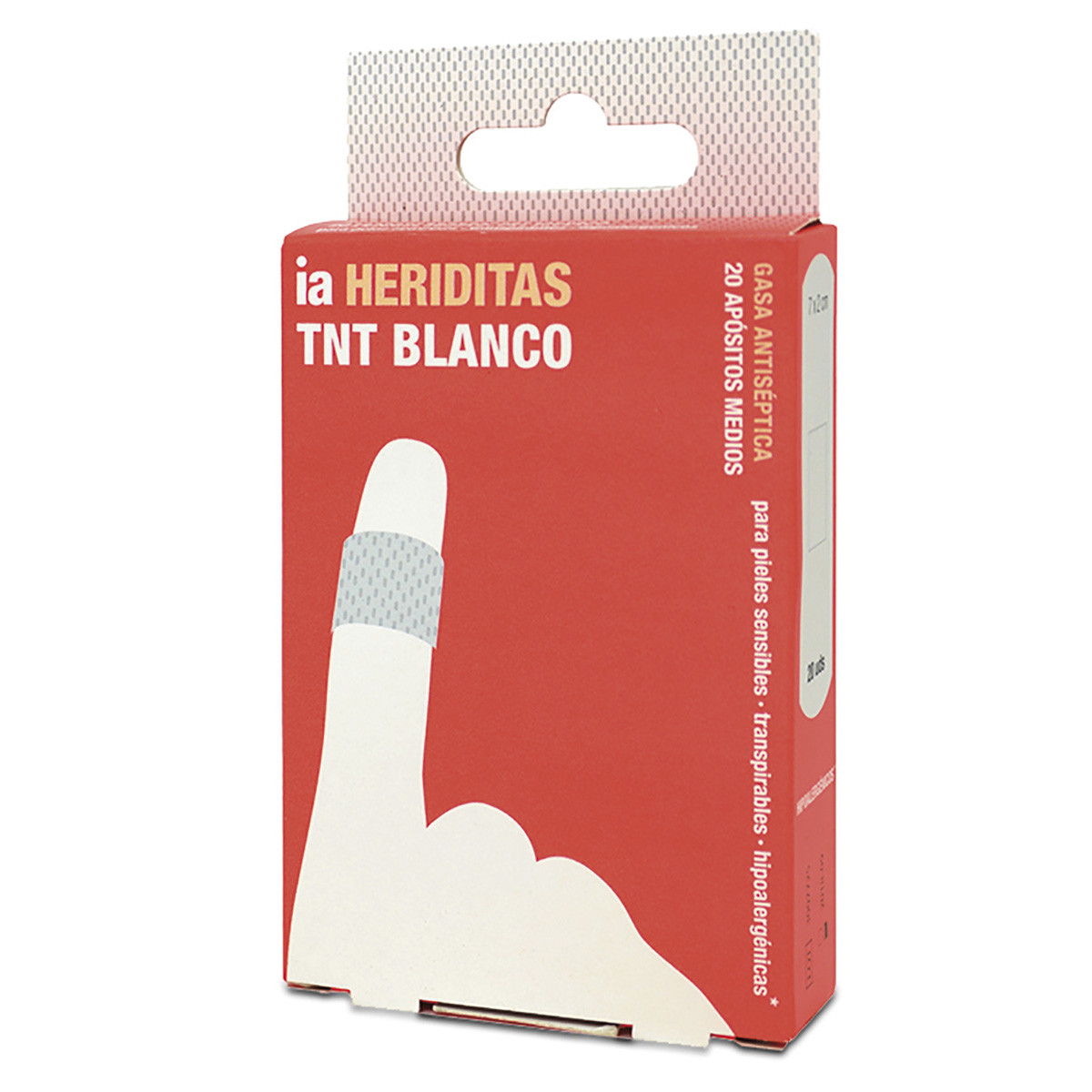 Imagen de Interapothek apósitos tnt blanco 7x2cm 20uds