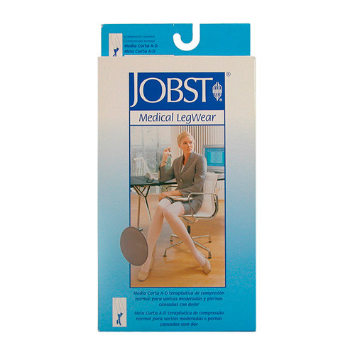 Imagen de MEDIA CORTA JOBST 140 NORMAL BEIG T/6
