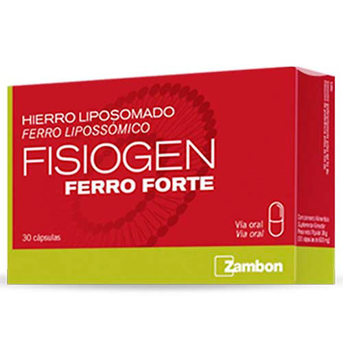 Imagen de FISIOGEN FERRO FORTE 30 CAPSULAS