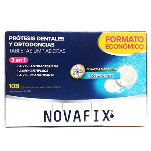Imagen de Novafix tabletas antibacterianas 108 uds