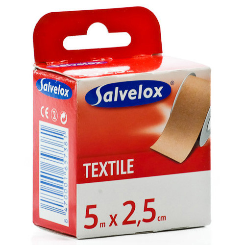Imagen de SALVELOX ESPARADRAPO TELA PIEL 5X2,5CM