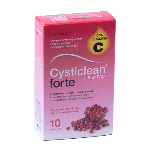 Imagen de CYSTICLEAN FORTE 240 MG 10 CAPSULAS