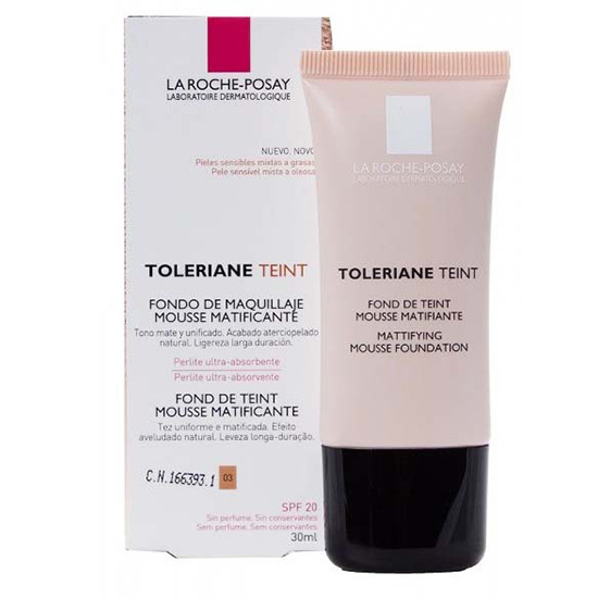Imagen de La Roche Posay Toleriane teint mousse fondo maquillaje 03 sable