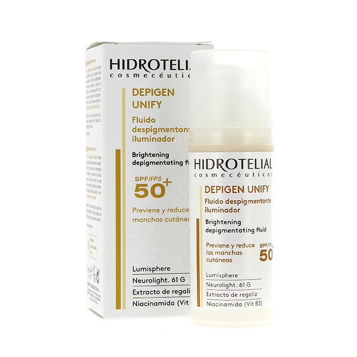 Imagen de Hidrotelial Depigen unify fluido despigm. Spf50+ 50ml