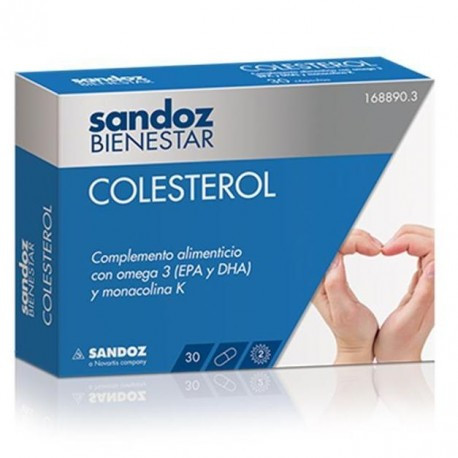 Imagen de Sandoz Bienestar Colesterol 30 cápsulas