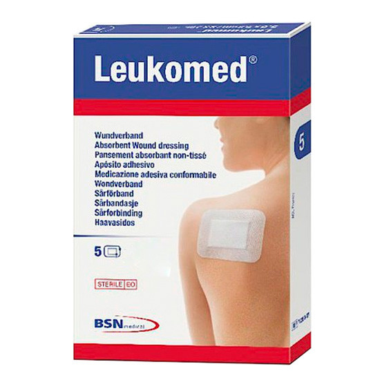 Imagen de Leukomed aposito 10 cm x 25 cm 5 uds