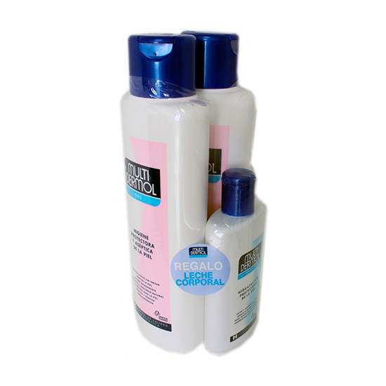 Imagen de MD Multidermol Promo gel 2x750ml+leche hidratante 250ml