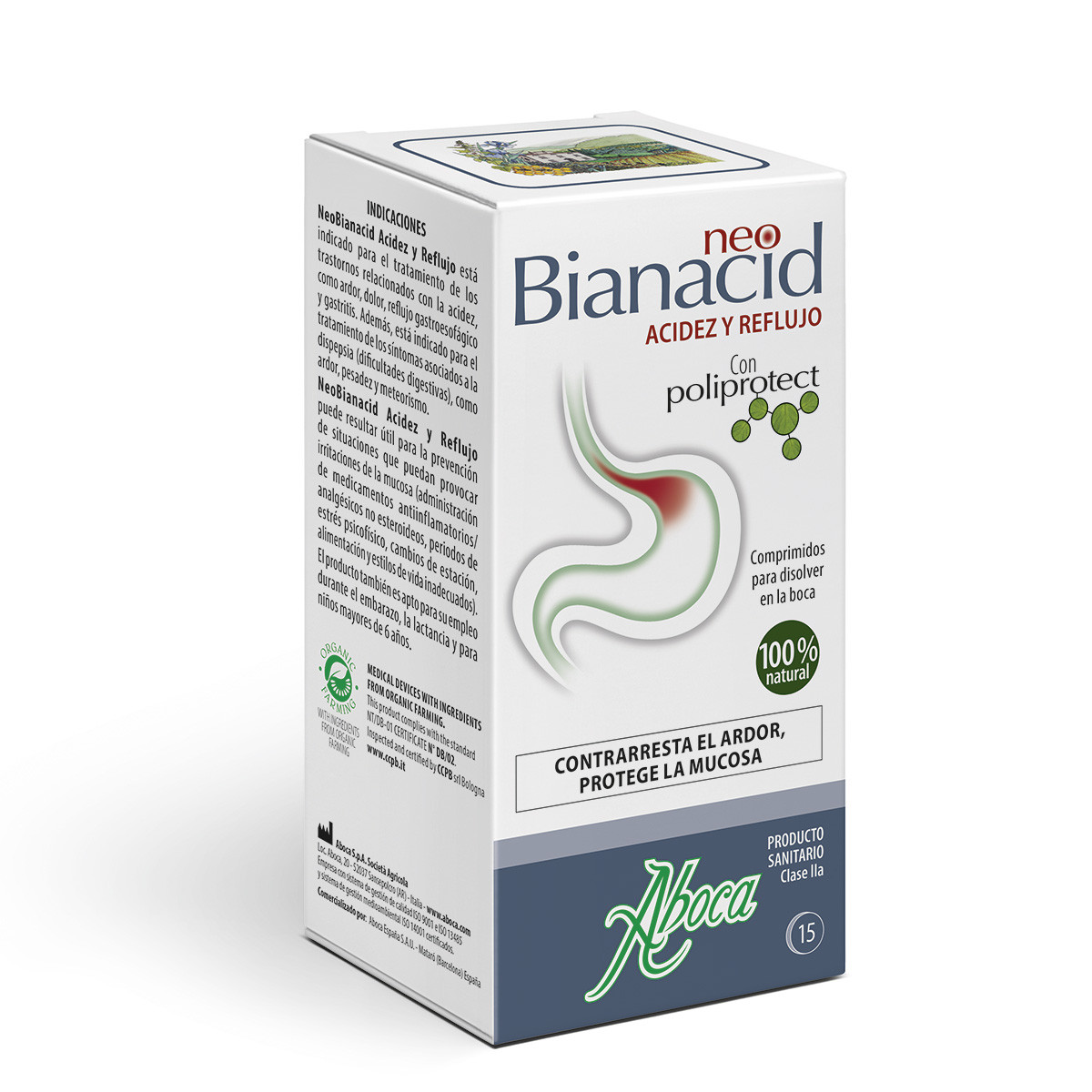 Imagen de Neobianacid acidez y reflujo 14 comprimidos