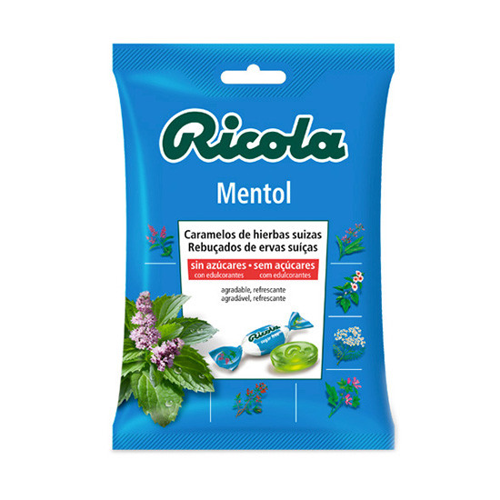 Imagen de Ricola caramelos mentol sin azucar 70g