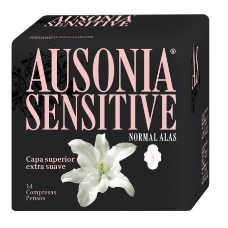 Imagen de Ausonia compresas sensitive normal alas 14 und