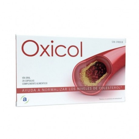 Imagen de Oxicol Complemento Alimenticio Colesterol 28 caps