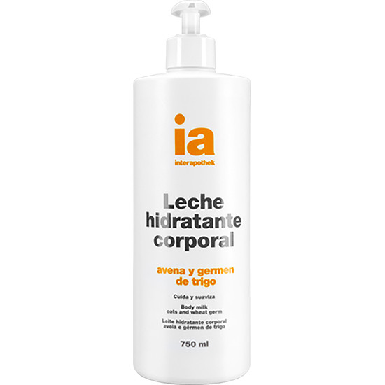 Imagen de Interapothek leche hidratante corporal avena 750ml con dosificador