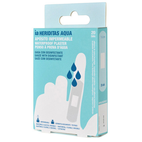 Imagen de Interapothek apósitos aqua 7x2cm 20uds
