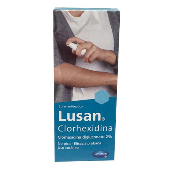 Imagen de Lusan clorhexidina spray antiseptico 25 ml