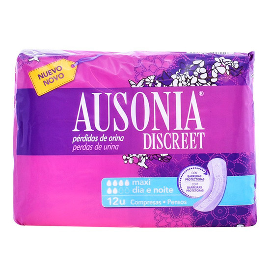 Imagen de Ausonia discreet maxi 12 uds