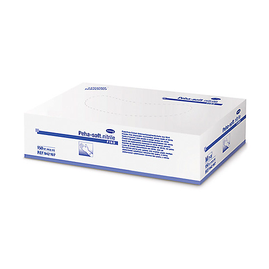 Imagen de Guantes Peha-Soft nitrilo fino Talla L 10u