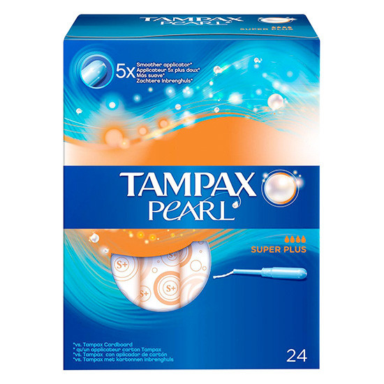 Imagen de Tampax tampones pearl superplus 24 uds
