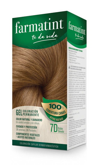 Imagen de Farmatint 7d rubio dorado 130ml