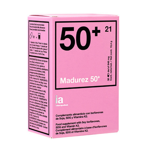 Imagen de Interapothek 50+ (isoflavonas) 30 cápsulas
