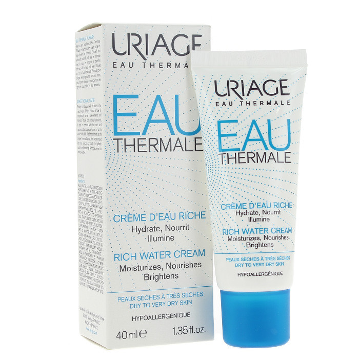 Imagen de Crema de agua rica Uriage 40ml